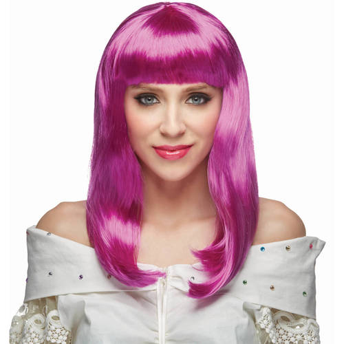 Long Bob Wig Halloween Costume Accessory