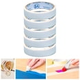thumbnail image 4 of Abbracc Wide Masking Tape Labeling Supplies Writable Rolls Paper General Purpose Masking White 5PCS 30mm, 4 of 9
