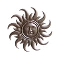 thumbnail image 3 of 19.5" Sun Face Outdoor Wall Art Decorative, 3 of 3