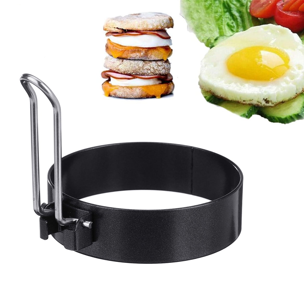 1/2/4 PCS Fried Egg Mold Non Stick Ring Round Egg Pancake Maker Mold
