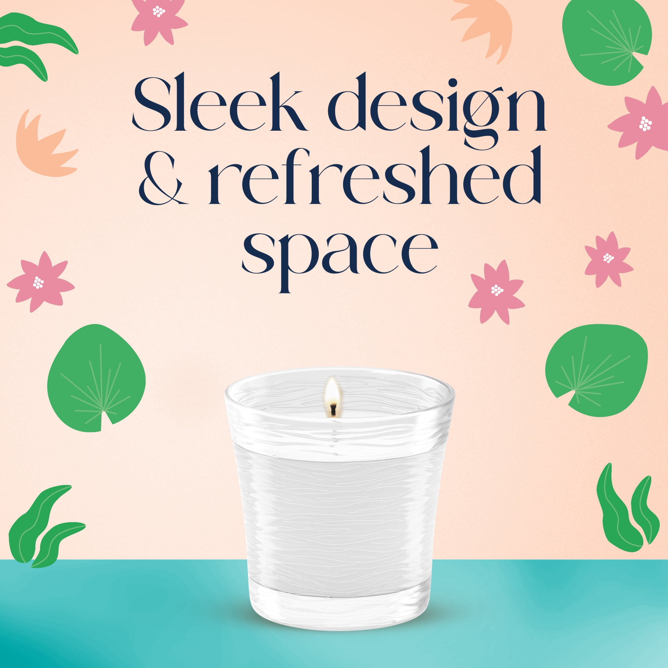 Glade® Jar Candle, Lush Greens & Water Lotus, 4.08oz., 2 Count