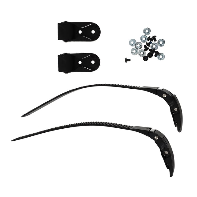 unbranded 2Jgo Black Para Roller Skates Con Hebillas Resistentes Y Ajustables Para Uso Profesional