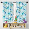 thumbnail image 5 of Blackout Kids Curtains,LightBlue Dinosaurs Eggs Palms Pattern Childrens Insulated Curtains Set Of 2,Bedroom Essentials,Toddler Room Decor 42"x54", 5 of 5
