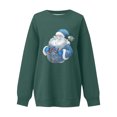 thumbnail image 5 of FDGIU Women's Funny Christmas Graphic Sweatshirt - Plus Size Crewneck Long Sleeve Pullover, Casual Comfy Holiday Tunic Blouse, 5 of 5