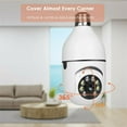 360 Degree E27 Light Bulb Camera, WiFi Wireless Outdoor Light Bulb