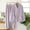 Purple, variant on Pajamas for Women V-neck Cardigan Flannel Pajamas Fall Winter Comfy Soft Flannel with Long Pants Sets Beige Size M