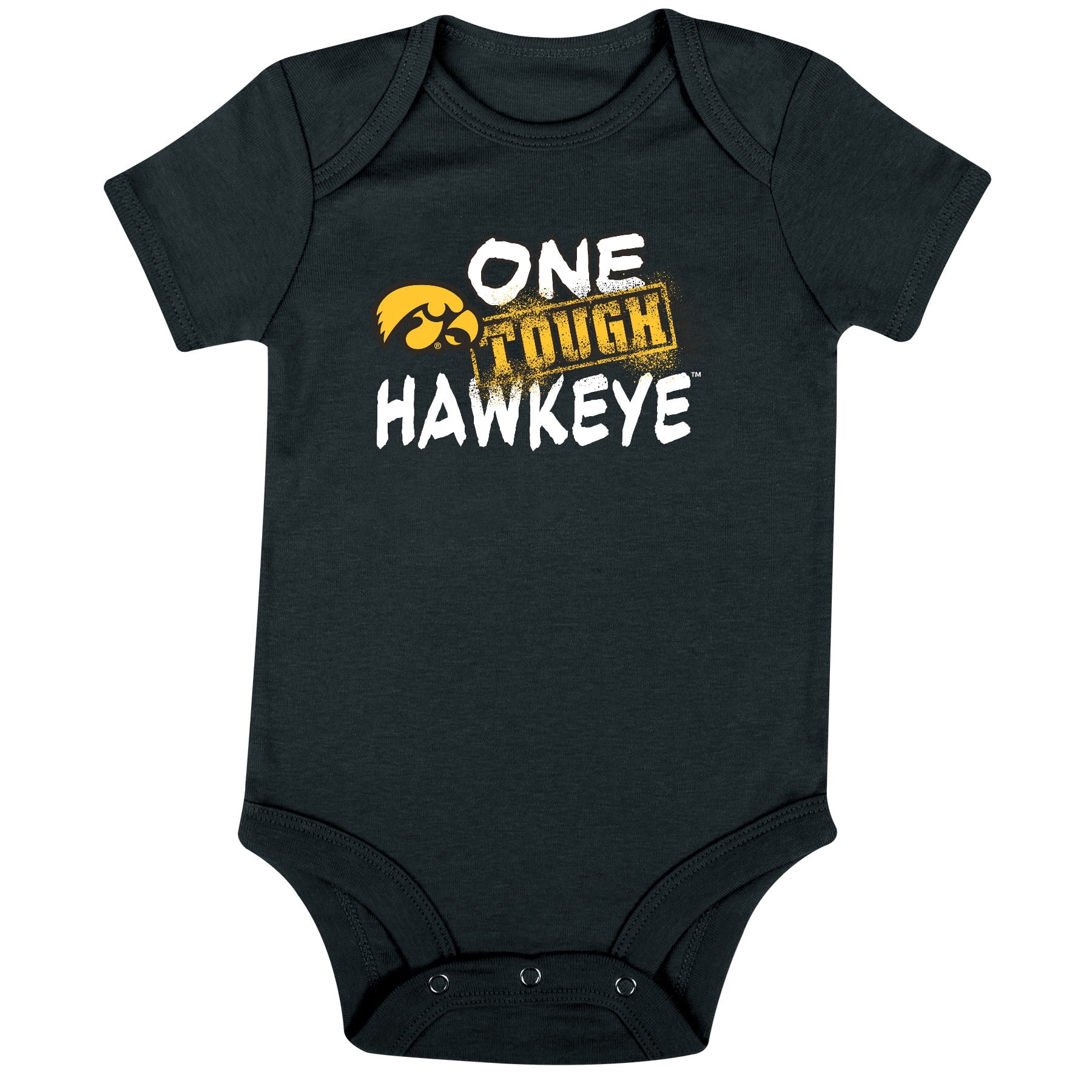 NCAA Iowa Hawkeyes Infant & Toddler Onesies, 3-Pack