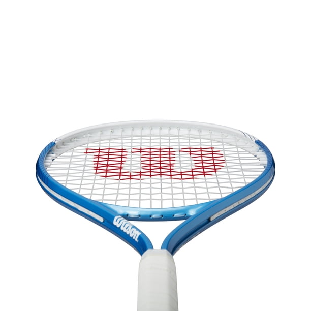 Wilson Ultra Power XL 112 Tennis Racket - Blue/White, Grip Size 3