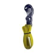 Angle View: SmartStraps Flat Strap Bungee Cord, Yellow, 48", 2 Count