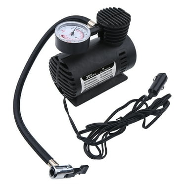Tbest Portable Mini ABS Black 300 PSI 1-Stage Electric Air Compressor Pump 10 gal