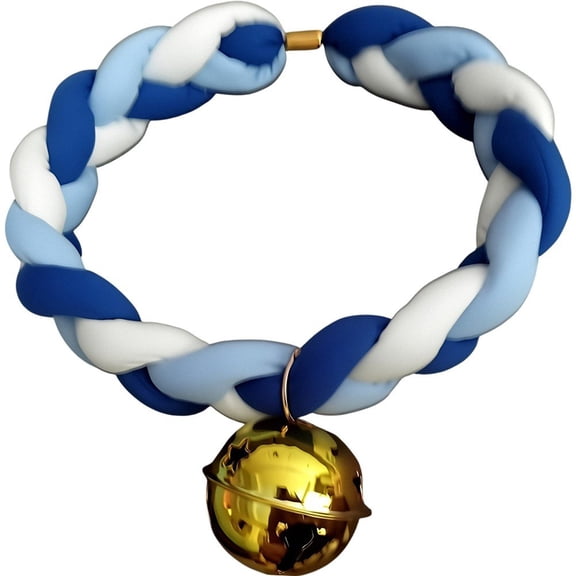 Jiibva Fursuit Collar with Bell, Decorative Adjustable Neck Choker for Casual Wear