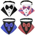 thumbnail image 4 of LingStar Pet Formal Necktie British Style Bow Tie Pet Accessories For Small Medium Dog Cat, 4 of 9