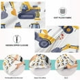 thumbnail image 3 of Excavator Dump Truck Plush Pillow Cases King Size Ultra Soft Warm Pillowcases with Zipper 20"x40", 3 of 9