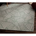 thumbnail image 3 of Linon Outdoor Washable Apia Polyester Area 5'x7' Rug in Ivory and Green, 3 of 8