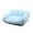 Sky Blue, variant on sunsanly Plush Pet Bed for Small Medium Cats Dogs Washable Puppy Sleeping Sofa Thicken Warm Cat Couch with Anti-Slip Bottom Gift for Pet Lovers