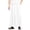 MP10-White, variant on Glisme Trouser For Mens Mid Waist Wide Leg Pants Solid Color Baggy Slacks Classic Clothes L Black