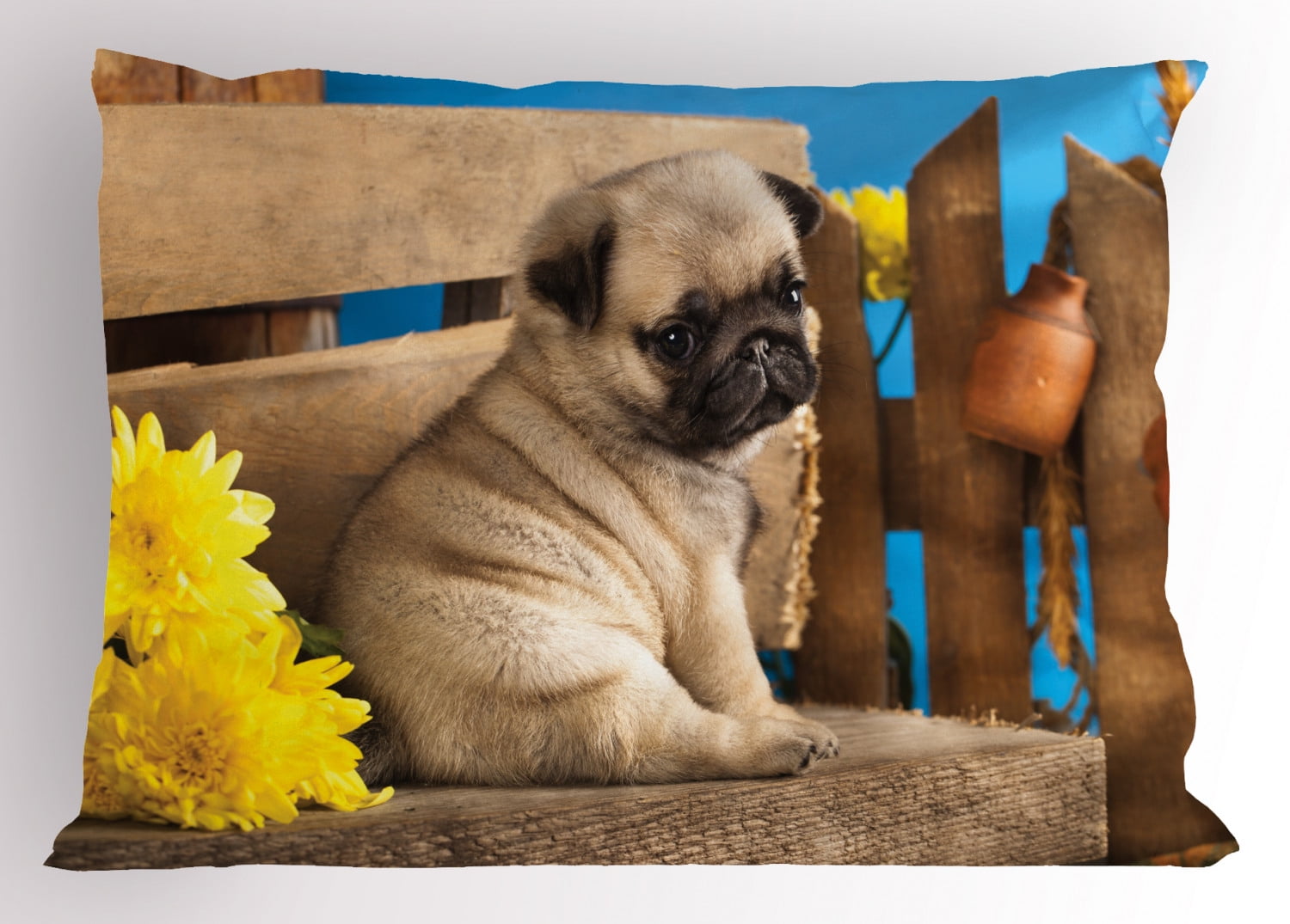 giant pug pillow