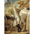 thumbnail image 2 of Stothard, Thomas 14x18 White Modern Wood Framed Museum Art Print Titled - General Nathaniel Green, 2 of 4