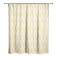 thumbnail image 2 of Creative Products Yellow Geometric Triangles 71x74 Shower Curtain, 2 of 2