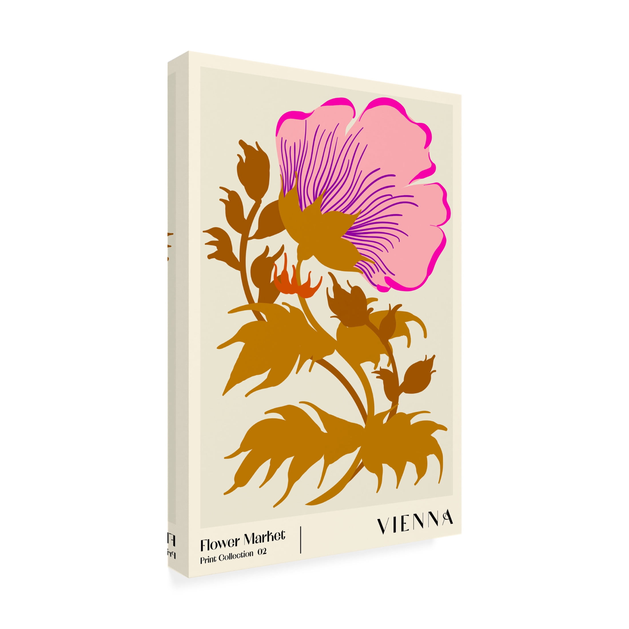 Trademark Fine Art NKTN   Flower Market Vienna Canvas Wall Art