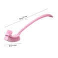 thumbnail image 3 of Toilet Brush Toilet Brush Plastic Toilet Brush Long Handle Bathroom Toilet Bowl Scrub Double Sided Cleaning Brush Brushes Toilet Brush Toilet Bowl Brush, 3 of 7