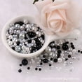 thumbnail image 1 of Maoww Perle Circulaire 3-8mm imitation Perle double Trou Plastique, 1 of 1