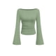 thumbnail image 1 of Remera PRETTYGARDEN 2025 Manga Larga Crop con Mangas Campana XL, 1 of 8