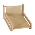 thumbnail image 1 of Tumbona para gatos perfecl Sillón de Sisal con Marco de madera Sin pelota, 1 of 8