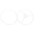 thumbnail image 1 of Lampshade Lamp Frame DIY E27 Light Shade Frame For Table Lamp Night Lights, 1 of 3