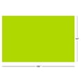 thumbnail image 4 of Rectangular 54" x 108" Neon Green Plastic Table Covers, 3 Count, by Way To Celebrate, 4 of 5