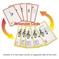 thumbnail image 4 of Music Flash Cards, Practical Piano Note Flash Cards Long Lasting Color Coded  for Education, 4 of 7