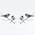 thumbnail image 2 of CafePress - Chickadee Song Bird Body Suit - Long Sleeve Cotton Baby Bodysuit, 2 of 4