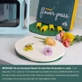 thumbnail image 4 of Kit de prensa de flores para microondas GSM Brands para secar flores, 4 of 9