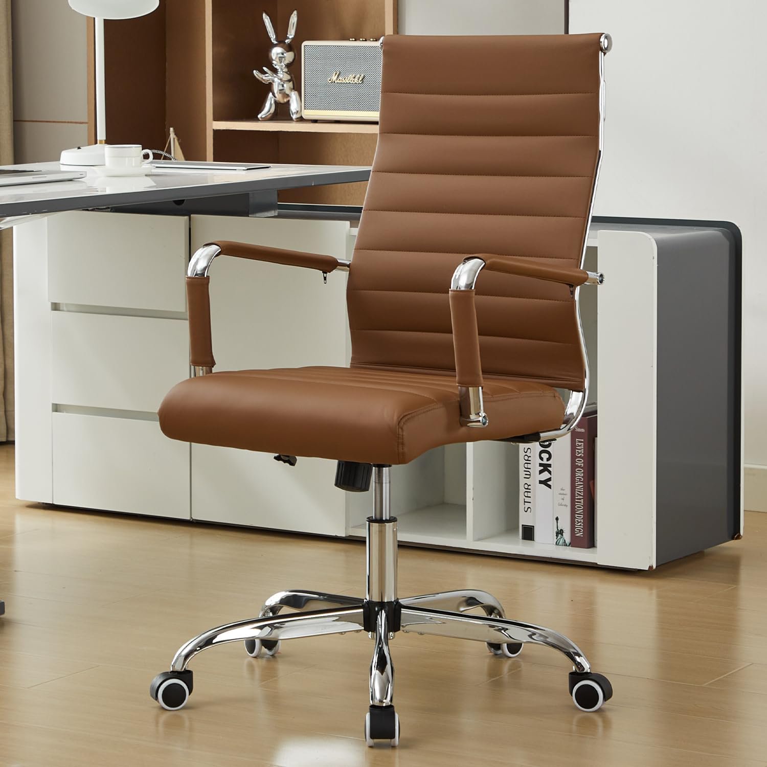 office desk chair leather conference product