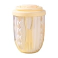 thumbnail image 2 of Vaso portátil de ensalada de frutas de doble capa con tenedor integrado, tapa sellada, diseño de drenaje y plástico apto para alimentos, de 15x10 cm para el almuerzo y uso para llevar., 2 of 6