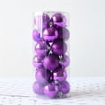 thumbnail image 7 of SDJMa 1.57" Christmas Ball Ornaments 24 Pcs Christmas Tree Decorations Shatterproof Hanging Christmas Small Colorful Ornament Balls for Holiday Party Wreath Tabletop Xmas Tree Decor, 7 of 7