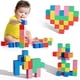 thumbnail image 1 of 50 bloques, juguetes para niños y niñas de 1 2 3 4 5 años, juguetes para niños de 1 a 3 años, juguetes para niños de 2 a 4 años, juguetes sensoriales apilados para niños de 1 año y más TUNC Sencillez, 1 of 5