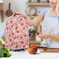 thumbnail image 3 of Yuyamidu Strawberry Blender Cover Dust Cover Pink Stand Mixer Covers Dirt-Resistant Coffee Maker Food Processor Protective Covers Universal Kitchen Appliance Dustproof Cover, 3 of 6