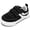 Black White, variant on STQ KIDS Toddler Wide Toe Box Sneakers Classic Boys Girls Shoes | Non Slip,Lightweight,Walking,School,Zero Drop,Retro White T8