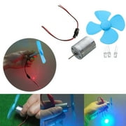 Wind Turbines Motor Model Kits with Fan B1ades Wind Power Teaching Tool