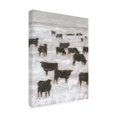 thumbnail image 2 of Ethan Harper 'Winter Grazing II' Canvas Art, 2 of 3