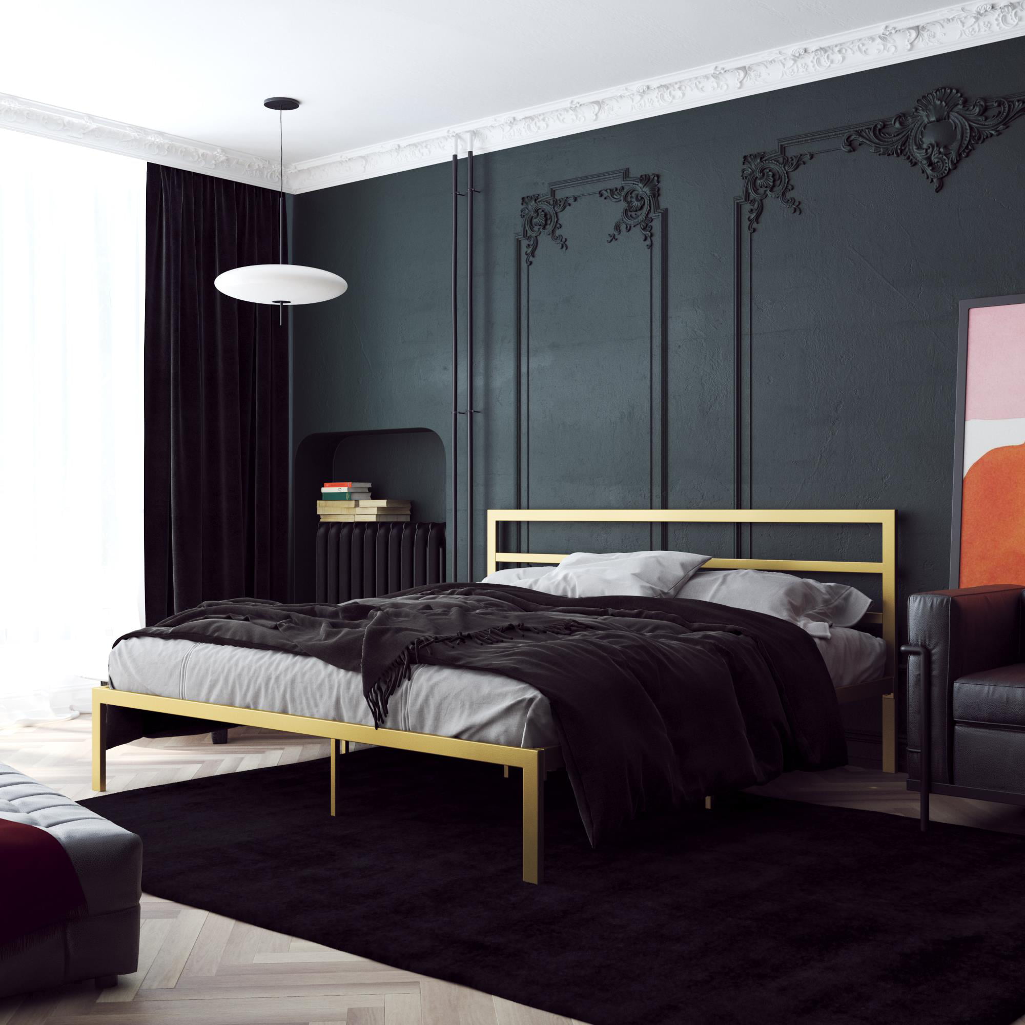 Minimalist Metal Bed Frames For A Modern Look