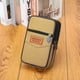 thumbnail image 1 of Bolsa de teléfono para hombre Ehuebsd Riñonera de lona Camel 2 Multi Capa, 1 of 4