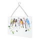 thumbnail image 1 of Atrapasueños De Jardín, Colgante Portátil De PVC Para Decoración De Pared, Vidrieras, Ventana De Pájaros Con Cadena Para El Hogar, 1 of 7