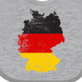 thumbnail image 4 of Inktastic German Map Flag Boys or Girls Baby Bib, 4 of 4