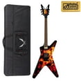 thumbnail image 2 of Dean Dimebag Dime-O-Flame Electric Guitar w/ FREE Case, Dean Pickups, DBDF CASE, 2 of 11