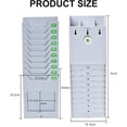 thumbnail image 4 of Paquete de inicio Time Clock AMANO TCX-35 con tarjetero y 100 tarjetas, 4 of 6