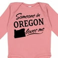thumbnail image 4 of Inktastic Someone in Oregon Loves Me Boys or Girls Long Sleeve Baby Bodysuit, 4 of 5