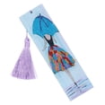 thumbnail image 2 of Yuarrent Marcapáginas con pintura de diamantes 5D DIY, decoración de borlas de cuero, marca de libro para el Día de San Valentín, graduación, Artesanía Chica Yuarrent HA003279-05, 2 of 6