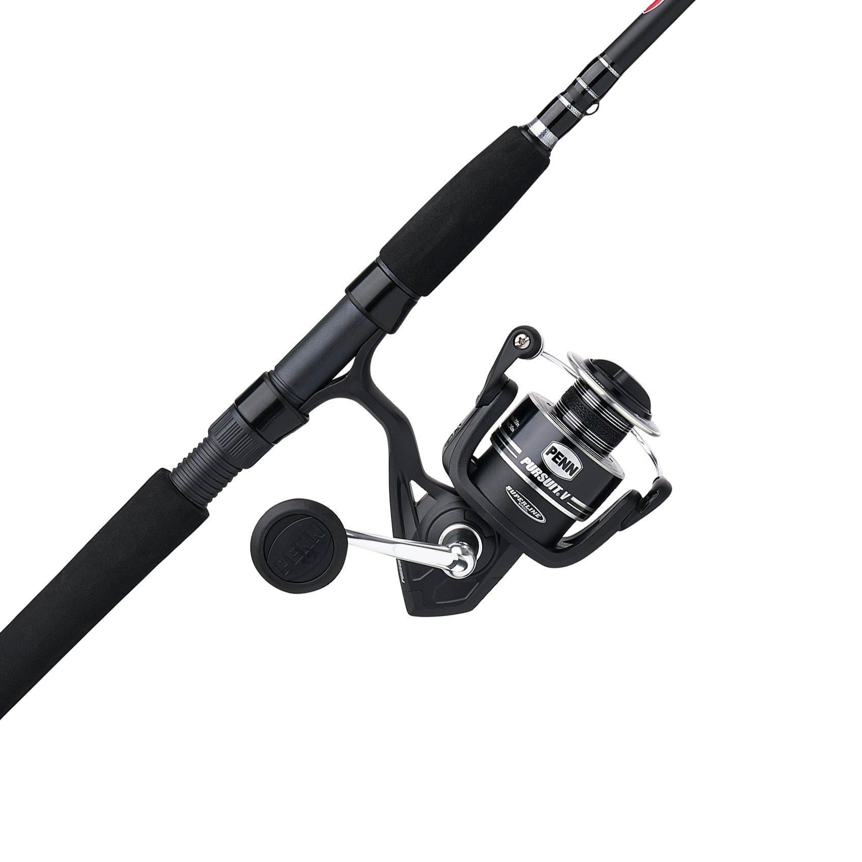 PENN Pursuit V Spinning Fishing Combo, 7' Medium Rod, 4000 Size Reel